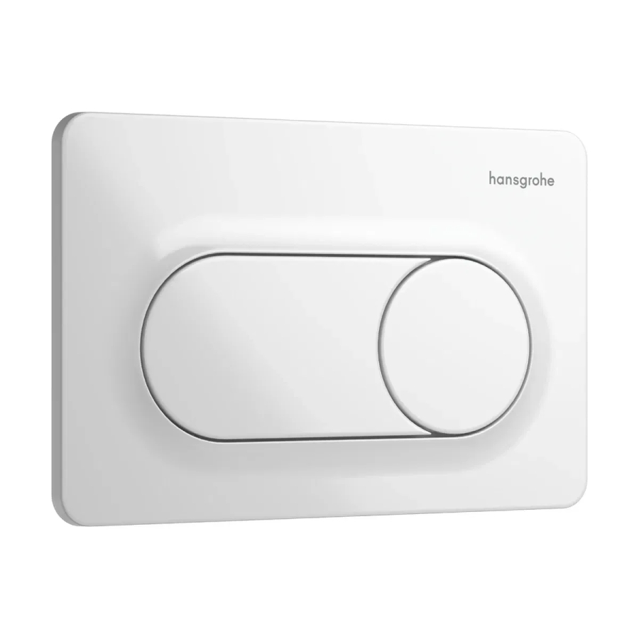 Clapeta de actionare HansGrohe iFrame Original S66002450, alb lucios