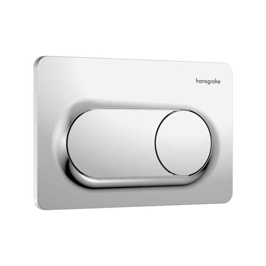 Clapeta de actionare HansGrohe iFrame Original S 66002000, crom lucios