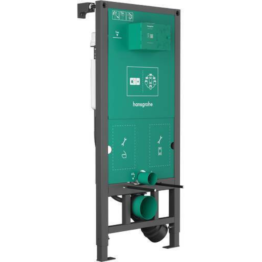 Rezervor incastrat Hansgrohe iFrame Universal 01022180, pentru vas WC suspendat