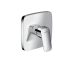 Baterie dus HansGrohe Logis montaj incastrat