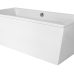 Cada freestanding Besco Vera 170x75cm alba