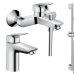 Set baterii cada HansGrohe Logis 100