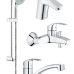 Set baterii complet Grohe Eurosmart New