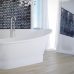 Cada freestanding Besco Gloria 150x68cm alba