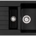 Chiuveta compozit Teka Kea 60B 11/2B 1D Schwarzmetallic