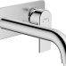 Baterie lavoar perete Hansgrohe Vernis Shape pipa 205mm crom lucios