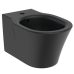 Bideu suspendat Ideal Standard Connect Air 54cm negru mat