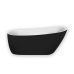 Cada freestanding Florida Natalia Black 152 negru lucios