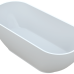 Cada freestanding Vayer Serpens 2 165x75cm alba