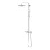 Coloana de dus cu termostat Grohe Euphoria System 260 crom lucios