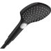 Para dus Hansgrohe Raindance Select E120 cu 3 jeturi negru mat