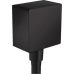Racord furtun dus HansGrohe FixFit Square negru mat