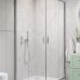 Set cabina dus semirotunda complet echipata Radaway Alienta A 80x80cm
