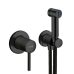Set de dus igienic Kludi Bozz negru mat