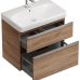 Set mobilier cu 2 sertare Geberit Smyle Square 90cm nuc