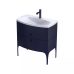 Set mobilier suspendat Oristo Louis 82cm cu 2 sertare