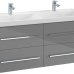 Set mobilier suspendat Villeroy & Boch Avento120cm gri lucios