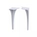 Set picioare spate pentru mobilier Oristo Louis alb lucios