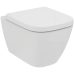 Set vas wc suspendat compact Ideal Standard I.Life S Rimless+ cu capac soft close