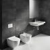 Set vas WC suspendat Ravak Uni Chrome