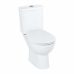 Set WC stativ Grohe Bau Ceramic Rimless  cu capac inchidere lenta