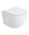vas wc compact suspendat alb lucios